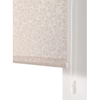 Estor Enrollable Transucido Sandor, 130 X 175 Cm. Beige Estoralis