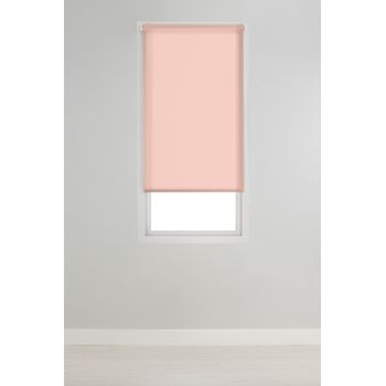 Estor Enrollable Sin Taladrar Easy Fix Translucido Aral,  45 X 180 Cm. Rosa