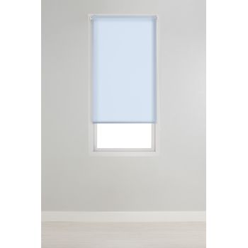 Estor Enrollable Sin Taladrar Easy Fix Translucido Aral,  45 X 180 Cm. Azul