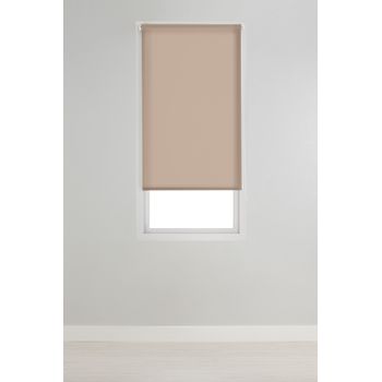 Estor Enrollable Sin Taladrar Easy Fix Translucido Aral,  70 X 180 Cm. Taupe