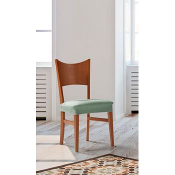 Funda Asiento De Silla Elástica Adaptable Beta, Asiento.  Verde Estoralis