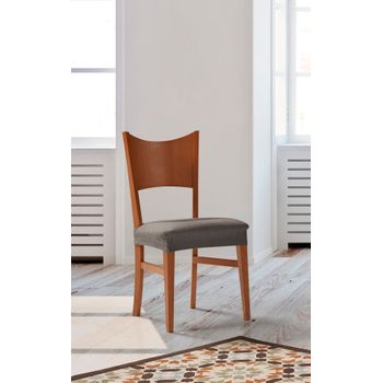 Funda Asiento De Silla Elástica Adaptable Alba, Asiento. Gris Estoralis con  Ofertas en Carrefour