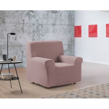 Funda De Sofa Bielastica Adaptable Z51, 1 Plaza - 80 - 110 Cm.  Rosa Estoralis