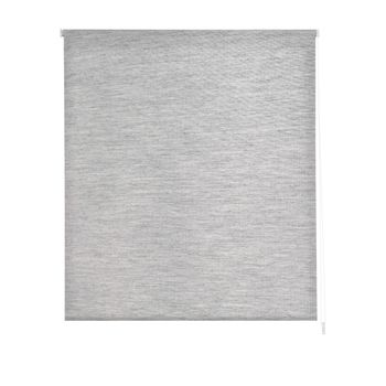 Estor Enrollable Transucido Bran, 150 X 175 Cm. Gris Claro Estoralis