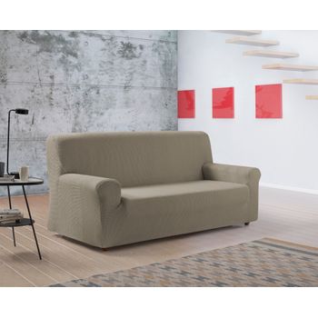 Funda De Sofa Bielastica Adaptable Z51, 3 Plazas - 180 - 200 Cm.  Turron Estoralis