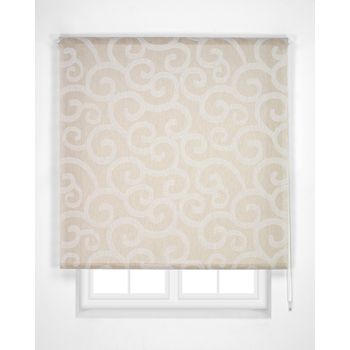 Estor Enrollable Transucido Ornella, 170 X 250 Cm. Beige Estoralis