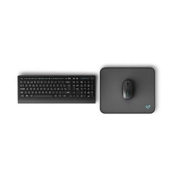 Teclado+raton Energysistem Office Set Silent Negro