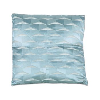 Cojin 45*45 Azul Geometrico Con Relleno 400 Gr Amalie