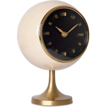 Reloj De 28cm De Latón Con La Esfera Nacarada Ulises
