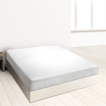 Sábana Bajera Ajustable Lisa Chocolate Cama 135 Cm - 135x190/200 Cm, 100%  Algodón. con Ofertas en Carrefour