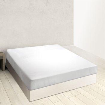 Burrito Blanco - Sábana Bajera Ajustable Verano, Color Blanco 150 X 190/200  Cm con Ofertas en Carrefour