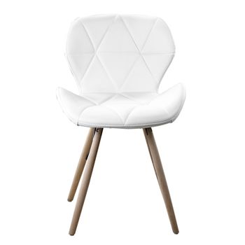 Silla Eiffel Quilted Blanca