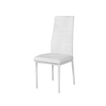 Silla Pisa White 47x40x98 Italian Design