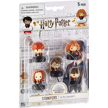 Harry Potter Pack De 5 Sellos Modelo Aleatorio (1 Unidad)