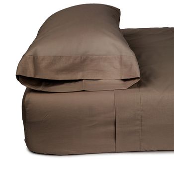 Regalitostv (NAWE 135 Beige) Juego SÁBANAS TERMICA 3 Piezas PIRINEO  Invierno (Grosor 120 g) Cama 135 X 200 CM Bajera ELÁSTICA, ENCIMERA Y 1  Funda