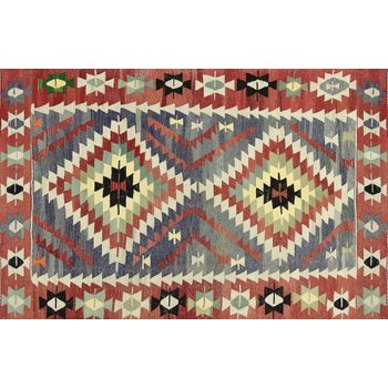 Alfombra Vinilo Kilim Du-01 100x155x0,22 Cm