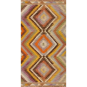 Vilber Kilim Rombos. Alfombra Vinilo Kilim.3000 Du-01 52x100x0,22 Cm