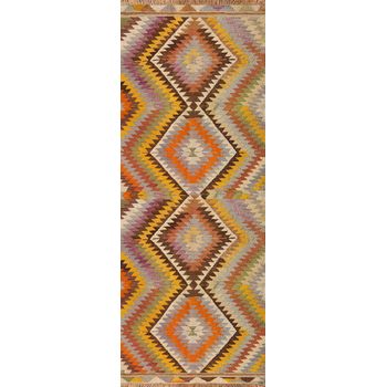 Vilber Kilim Rombos. Alfombra Vinilo Kilim.3000 Du-01 52x140x0,22 Cm