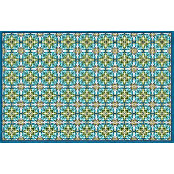 Vilber Azulejos. Alfombra Vinilo Palermo.2928 Du-03 100x155x0,22 Cm