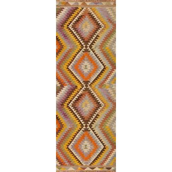 Vilber Kilim Rombos. Alfombra Vinilo Kilim.3000 Du-01 78x225x0,22 Cm