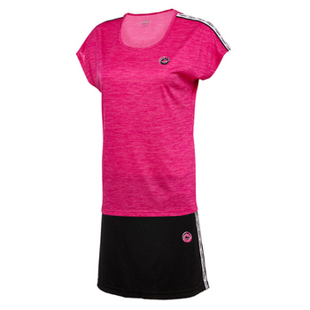 J´hayber Band Fucsia. Ds23022. Conjunto Pádel Mujer. Talla Xs