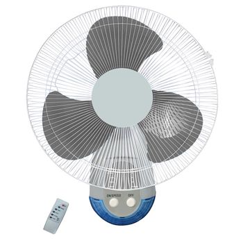 Ventilador De Pared 45 W Con Mando