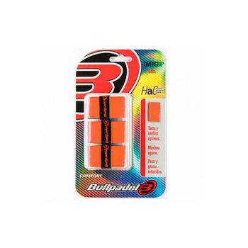 Overgrip Bullpadel 3 Unidades Gb-1200 Naranja