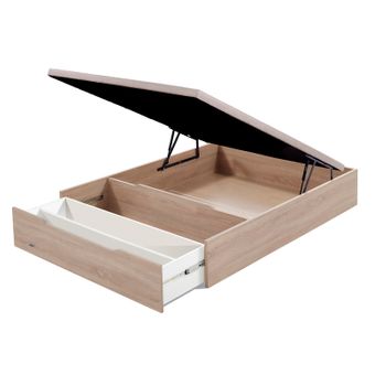 Canapé con Zapatero Abatible de Madera 150x190 Incluye Montaje Cambrian