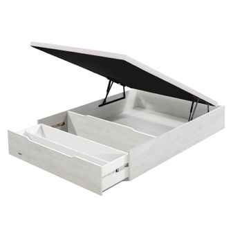 Canapé Abatible Zapatero Flex Blanco Veta 90x200