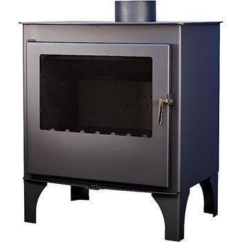 Estufa de Pellet con Horno sin Electricidad JOIMA modelo Vitta Nature 8 kW  - PelletCalor