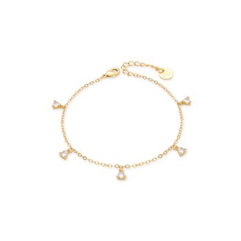 Pulsera Luxenter Kisain Acabado En Oro