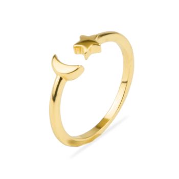 Anillo Luxenter Onsah Acabado En Oro