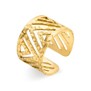 Anillo Luxenter Zorg Acabado Oro 18k