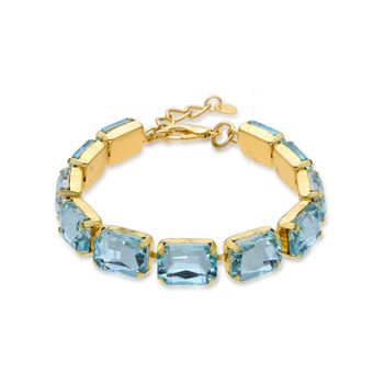 Pulsera Luxenter Ankek Acabada En Oro Amarillo 18k