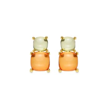 Pendientes Luxenter Tosab Acabados En Oro Amarillo 18k