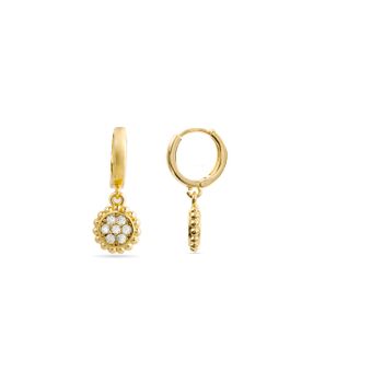 Pendientes Luxenter Abdau Acabados En Oro 18k