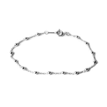 Pulsera Luxenter Plata De Plata De Ley 925 Con Acabado En Baño De Rodio