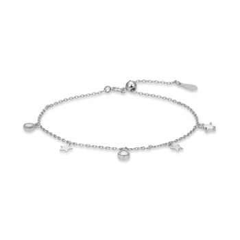 Pulsera Luxenter Estrella De Plata Ley