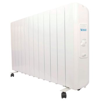 Farho Radiador Eléctrico Eco R Ultra 1330w Bajo Consumo • Emisor Térmico  Con Termostato Analógico • Ruedas Incluidas · Para Estancias De Hasta 19 M2  con Ofertas en Carrefour