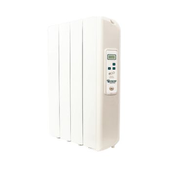 Farho Radiador Electrico Eco Green Ultra 660w (4) • Emisor Termico Con Termostato Digital Programable 24/7 • Radiadores Electricos Bajo Consumo Para Estancias De Hasta 12 M² • 20 Años De Garantía