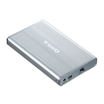 Tooq - Caja Hdd 2.5"" Ide/sata A Usb 2.0 Plata