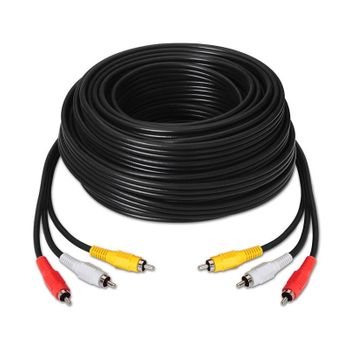 Nanocable Cable Audio Video 3xrca/m-3xrca/m 30 M  10.24.083