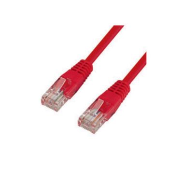 Nano Cable - Cable De Red Utp Cat5e Awg24 1m Rojo