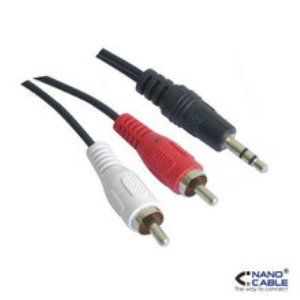 Cable De Audio Jack 3.5mm Nanocable 1.5M Macho-Hembra