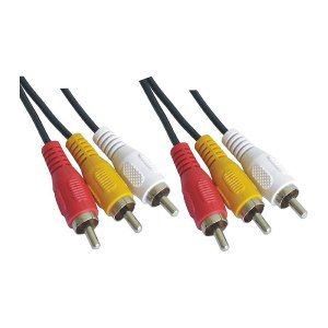 Cable Audio Video 3xrca/m-3xrca/m 1.8 M Nanocable 10.24.0802