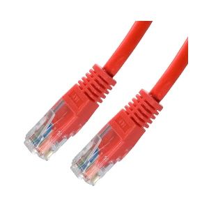 Cable Red Latiguillo Rj45 Cat.5e Utp Awg24 Rojo 0.5 M Nanocable 10.20.0100-r