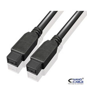 Cable Firewire Ieee1394b Biling 9/m-biling 9/m 800mbps 1.8 M Nanocable 10.09.0502