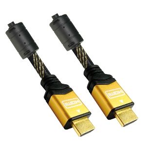 Cable Hdmi V1.4 (alta Velocid/ Hec) Cferrita A/m-a/moro 1.8 M Nanocable10.15.1602