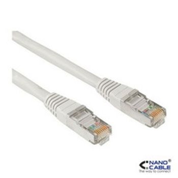 Cable Red Latiguillo Rj45 Lszh Cat.6 Utp Awg24 0.5 M Nanocable 10.20.1300