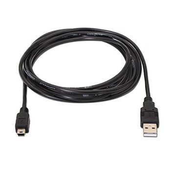 Cable Usb 2.0 Tipo A - B Mini Usb (5pin) 3m Ak-300108-030-s con